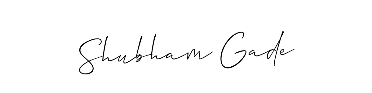 See photos of Shubham Gade official signature by Spectra . Check more albums & portfolios. Read reviews & check more about Allison_Script font. Shubham Gade signature style 2 images and pictures png