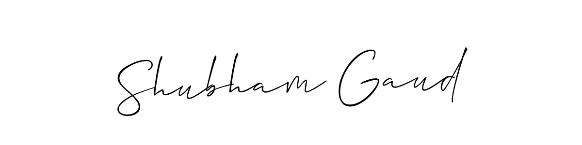 Similarly Allison_Script is the best handwritten signature design. Signature creator online .You can use it as an online autograph creator for name Shubham Gaud. Shubham Gaud signature style 2 images and pictures png