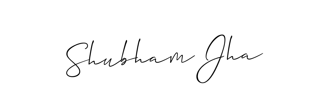 This is the best signature style for the Shubham Jha name. Also you like these signature font (Allison_Script). Mix name signature. Shubham Jha signature style 2 images and pictures png