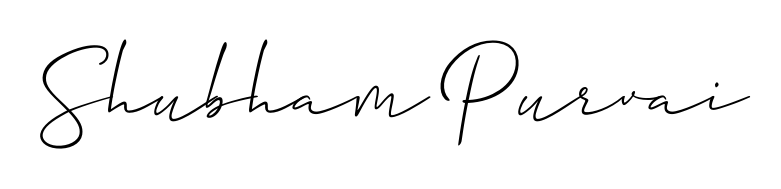 The best way (Allison_Script) to make a short signature is to pick only two or three words in your name. For converting this name Shubham Purvai. Shubham Purvai signature style 2 images and pictures png