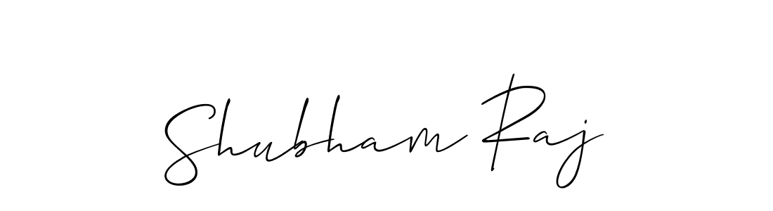Shubham Raj stylish signature style. Best Handwritten Sign (Allison_Script) for my name. Handwritten Signature Collection Ideas for my name Shubham Raj. Shubham Raj signature style 2 images and pictures png