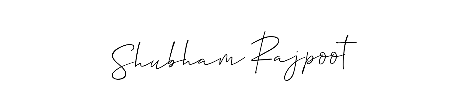 Make a beautiful signature design for name Shubham Rajpoot. Use this online signature maker to create a handwritten signature for free. Shubham Rajpoot signature style 2 images and pictures png