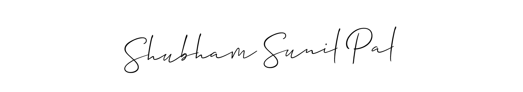 See photos of Shubham Sunil Pal official signature by Spectra . Check more albums & portfolios. Read reviews & check more about Allison_Script font. Shubham Sunil Pal signature style 2 images and pictures png