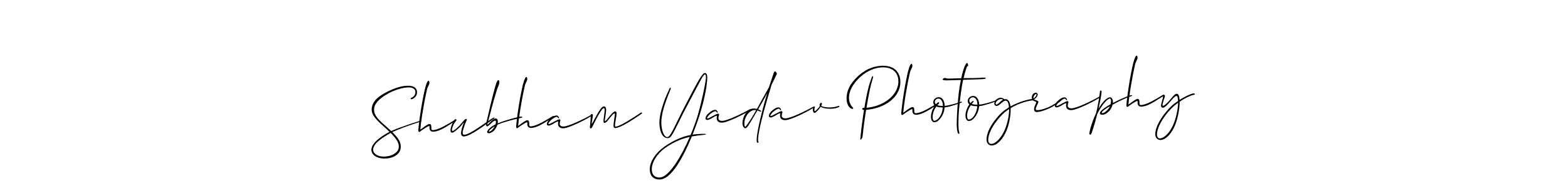 Make a short Shubham Yadav Photography signature style. Manage your documents anywhere anytime using Allison_Script. Create and add eSignatures, submit forms, share and send files easily. Shubham Yadav Photography signature style 2 images and pictures png