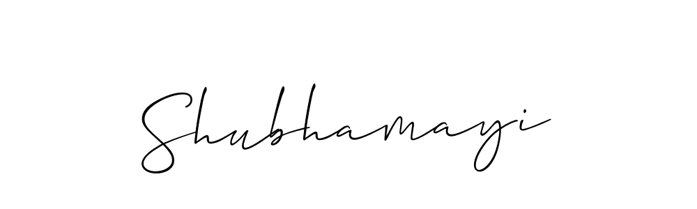 if you are searching for the best signature style for your name Shubhamayi. so please give up your signature search. here we have designed multiple signature styles  using Allison_Script. Shubhamayi signature style 2 images and pictures png