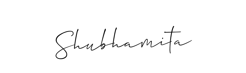 You can use this online signature creator to create a handwritten signature for the name Shubhamita. This is the best online autograph maker. Shubhamita signature style 2 images and pictures png