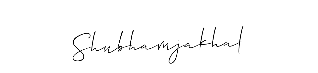 Make a beautiful signature design for name Shubhamjakhal. Use this online signature maker to create a handwritten signature for free. Shubhamjakhal signature style 2 images and pictures png