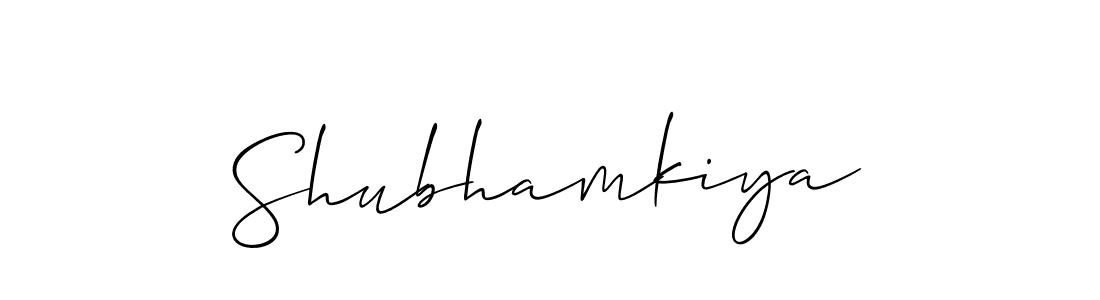 How to Draw Shubhamkiya signature style? Allison_Script is a latest design signature styles for name Shubhamkiya. Shubhamkiya signature style 2 images and pictures png