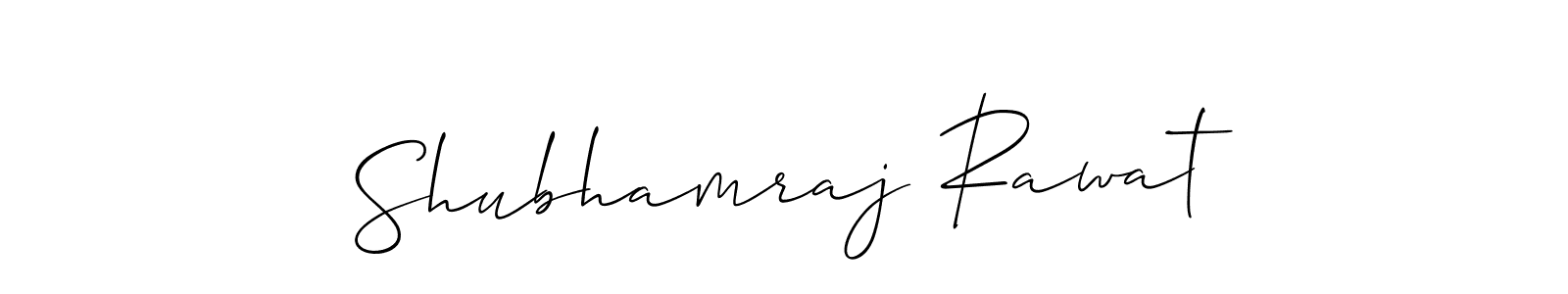 It looks lik you need a new signature style for name Shubhamraj Rawat. Design unique handwritten (Allison_Script) signature with our free signature maker in just a few clicks. Shubhamraj Rawat signature style 2 images and pictures png