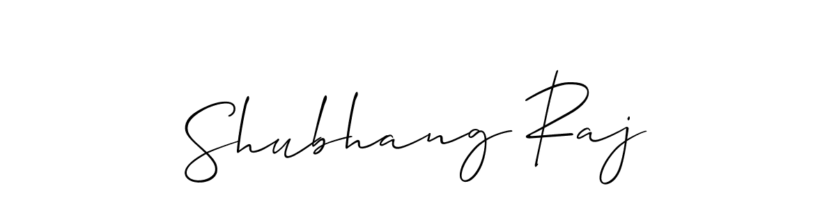 Make a beautiful signature design for name Shubhang Raj. Use this online signature maker to create a handwritten signature for free. Shubhang Raj signature style 2 images and pictures png