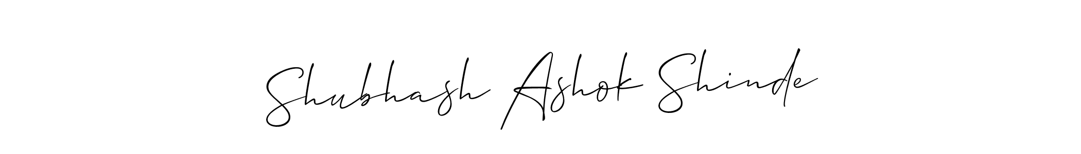 Make a beautiful signature design for name Shubhash Ashok Shinde. Use this online signature maker to create a handwritten signature for free. Shubhash Ashok Shinde signature style 2 images and pictures png