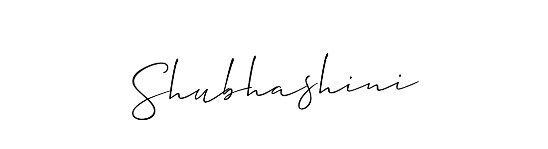 Allison_Script is a professional signature style that is perfect for those who want to add a touch of class to their signature. It is also a great choice for those who want to make their signature more unique. Get Shubhashini name to fancy signature for free. Shubhashini signature style 2 images and pictures png