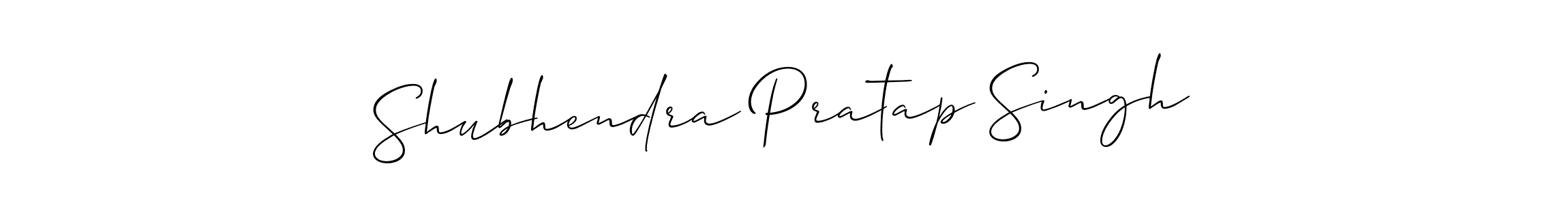 How to Draw Shubhendra Pratap Singh signature style? Allison_Script is a latest design signature styles for name Shubhendra Pratap Singh. Shubhendra Pratap Singh signature style 2 images and pictures png