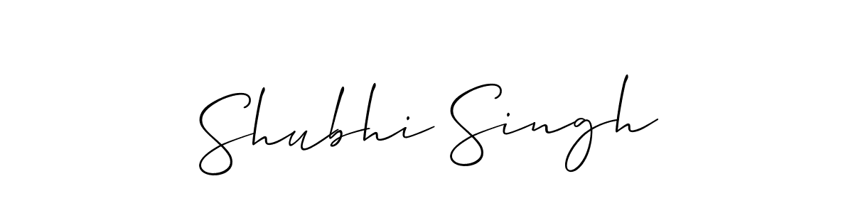 Similarly Allison_Script is the best handwritten signature design. Signature creator online .You can use it as an online autograph creator for name Shubhi Singh. Shubhi Singh signature style 2 images and pictures png