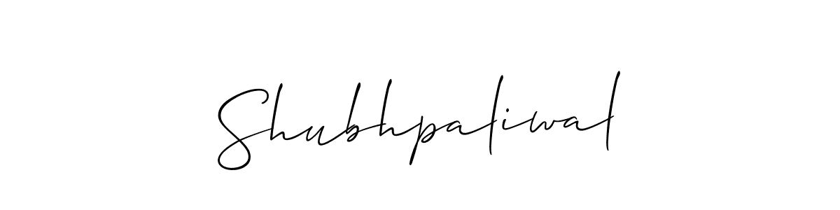 It looks lik you need a new signature style for name Shubhpaliwal. Design unique handwritten (Allison_Script) signature with our free signature maker in just a few clicks. Shubhpaliwal signature style 2 images and pictures png
