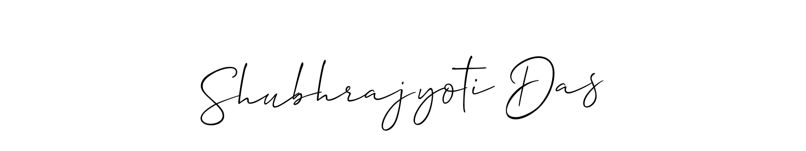 Design your own signature with our free online signature maker. With this signature software, you can create a handwritten (Allison_Script) signature for name Shubhrajyoti Das. Shubhrajyoti Das signature style 2 images and pictures png