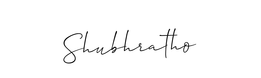 Create a beautiful signature design for name Shubhratho. With this signature (Allison_Script) fonts, you can make a handwritten signature for free. Shubhratho signature style 2 images and pictures png