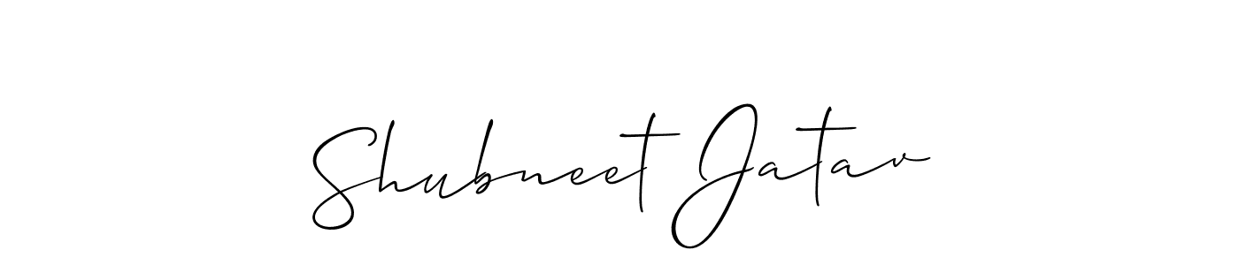 Here are the top 10 professional signature styles for the name Shubneet Jatav. These are the best autograph styles you can use for your name. Shubneet Jatav signature style 2 images and pictures png