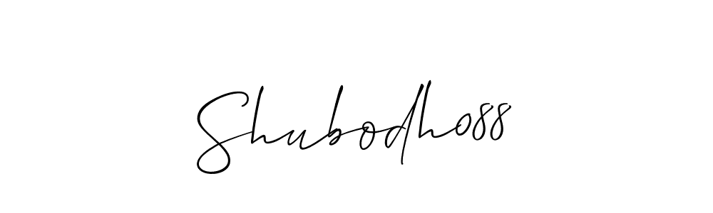 Similarly Allison_Script is the best handwritten signature design. Signature creator online .You can use it as an online autograph creator for name Shubodh088. Shubodh088 signature style 2 images and pictures png