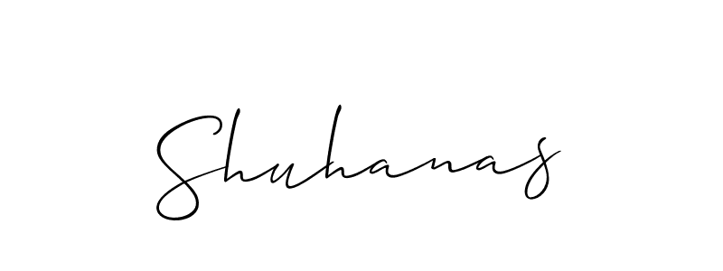 Here are the top 10 professional signature styles for the name Shuhanas. These are the best autograph styles you can use for your name. Shuhanas signature style 2 images and pictures png
