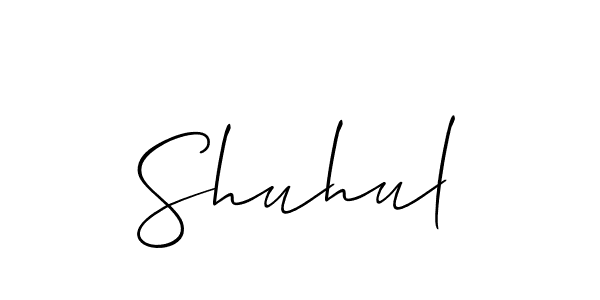 This is the best signature style for the Shuhul name. Also you like these signature font (Allison_Script). Mix name signature. Shuhul signature style 2 images and pictures png