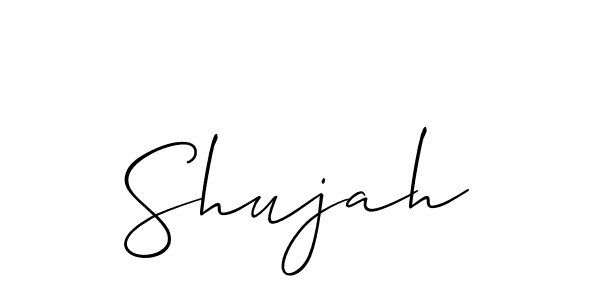 Also You can easily find your signature by using the search form. We will create Shujah name handwritten signature images for you free of cost using Allison_Script sign style. Shujah signature style 2 images and pictures png