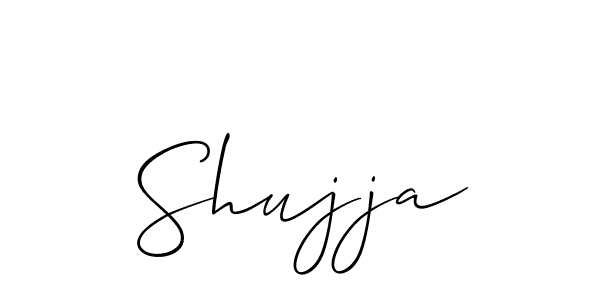 Make a beautiful signature design for name Shujja. Use this online signature maker to create a handwritten signature for free. Shujja signature style 2 images and pictures png