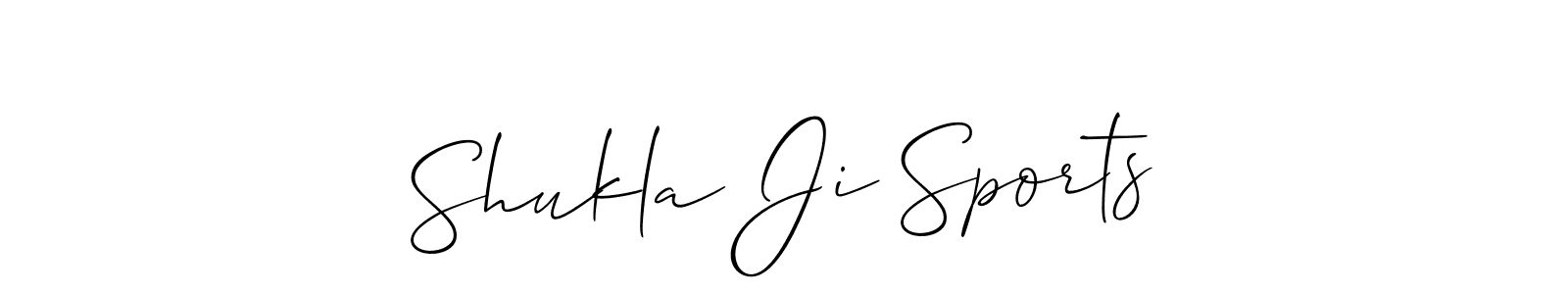 Here are the top 10 professional signature styles for the name Shukla Ji Sports. These are the best autograph styles you can use for your name. Shukla Ji Sports signature style 2 images and pictures png