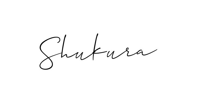 It looks lik you need a new signature style for name Shukura. Design unique handwritten (Allison_Script) signature with our free signature maker in just a few clicks. Shukura signature style 2 images and pictures png