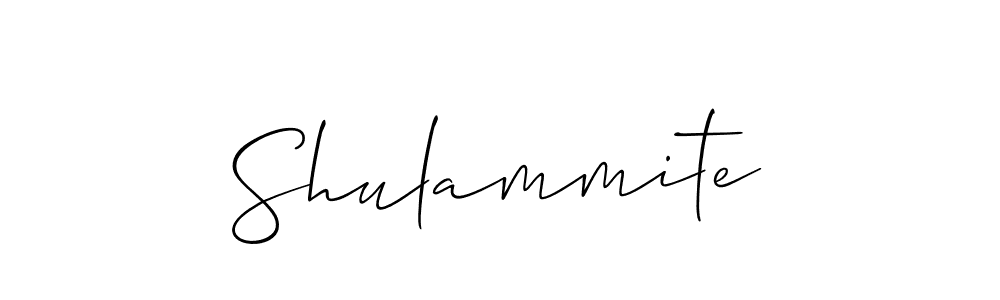 if you are searching for the best signature style for your name Shulammite. so please give up your signature search. here we have designed multiple signature styles  using Allison_Script. Shulammite signature style 2 images and pictures png