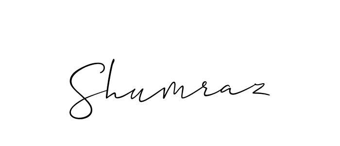 It looks lik you need a new signature style for name Shumraz. Design unique handwritten (Allison_Script) signature with our free signature maker in just a few clicks. Shumraz signature style 2 images and pictures png