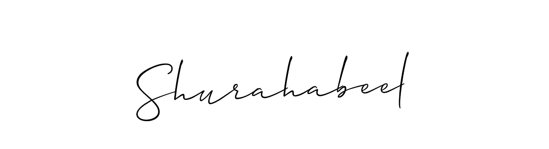 Make a beautiful signature design for name Shurahabeel. Use this online signature maker to create a handwritten signature for free. Shurahabeel signature style 2 images and pictures png