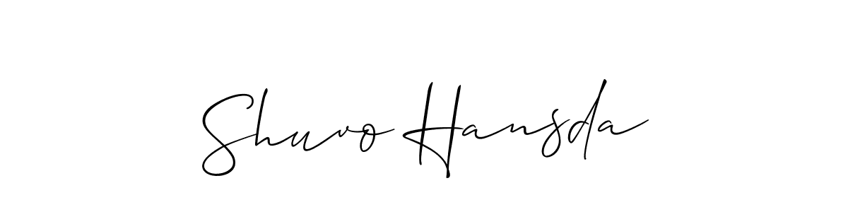 Check out images of Autograph of Shuvo Hansda name. Actor Shuvo Hansda Signature Style. Allison_Script is a professional sign style online. Shuvo Hansda signature style 2 images and pictures png