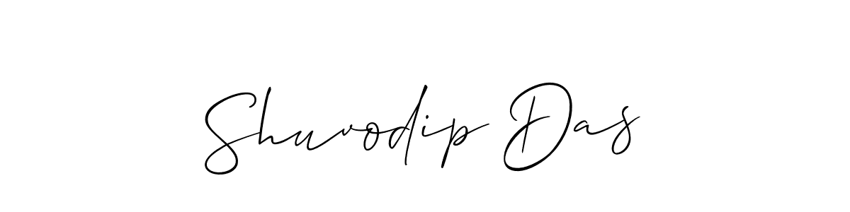 Shuvodip Das stylish signature style. Best Handwritten Sign (Allison_Script) for my name. Handwritten Signature Collection Ideas for my name Shuvodip Das. Shuvodip Das signature style 2 images and pictures png