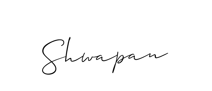 if you are searching for the best signature style for your name Shwapan. so please give up your signature search. here we have designed multiple signature styles  using Allison_Script. Shwapan signature style 2 images and pictures png