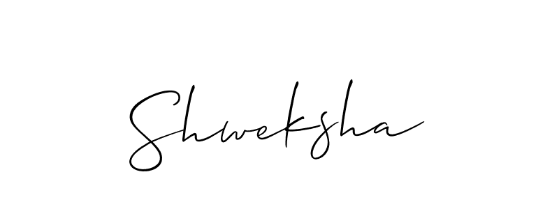 Also we have Shweksha name is the best signature style. Create professional handwritten signature collection using Allison_Script autograph style. Shweksha signature style 2 images and pictures png