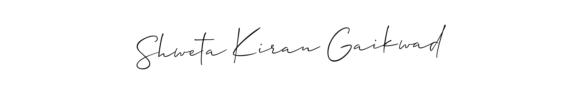 Here are the top 10 professional signature styles for the name Shweta Kiran Gaikwad. These are the best autograph styles you can use for your name. Shweta Kiran Gaikwad signature style 2 images and pictures png