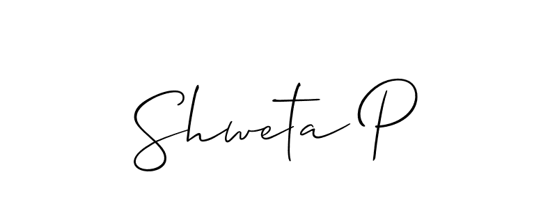 You can use this online signature creator to create a handwritten signature for the name Shweta P. This is the best online autograph maker. Shweta P signature style 2 images and pictures png