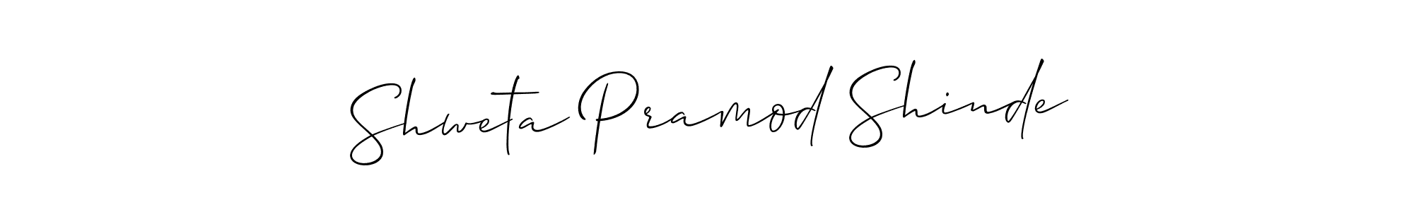 Best and Professional Signature Style for Shweta Pramod Shinde. Allison_Script Best Signature Style Collection. Shweta Pramod Shinde signature style 2 images and pictures png