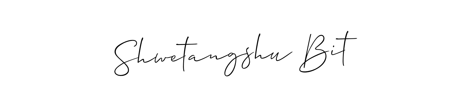 Once you've used our free online signature maker to create your best signature Allison_Script style, it's time to enjoy all of the benefits that Shwetangshu Bit name signing documents. Shwetangshu Bit signature style 2 images and pictures png