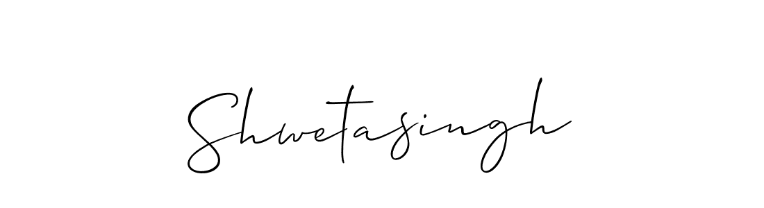 How to Draw Shwetasingh signature style? Allison_Script is a latest design signature styles for name Shwetasingh. Shwetasingh signature style 2 images and pictures png
