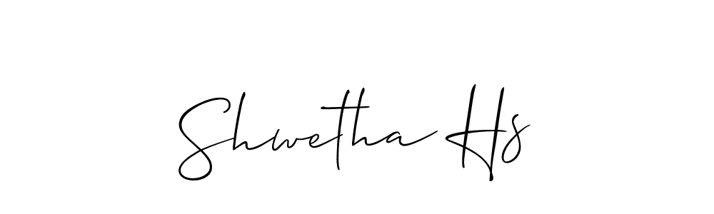 This is the best signature style for the Shwetha Hs name. Also you like these signature font (Allison_Script). Mix name signature. Shwetha Hs signature style 2 images and pictures png