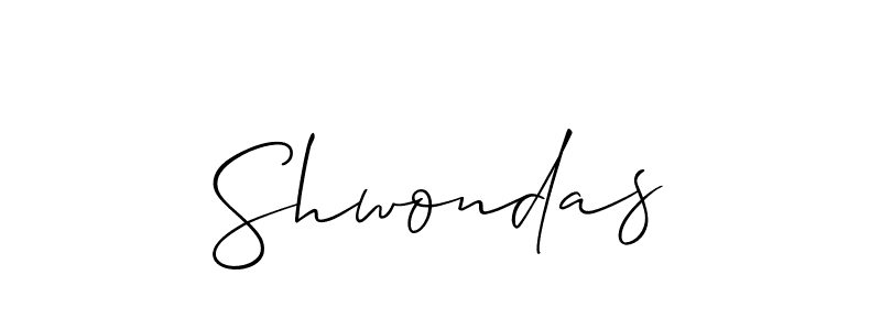 How to make Shwondas name signature. Use Allison_Script style for creating short signs online. This is the latest handwritten sign. Shwondas signature style 2 images and pictures png