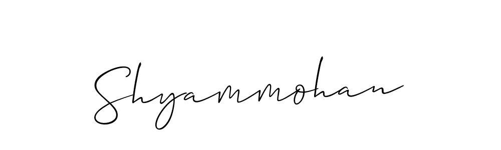 This is the best signature style for the Shyammohan name. Also you like these signature font (Allison_Script). Mix name signature. Shyammohan signature style 2 images and pictures png