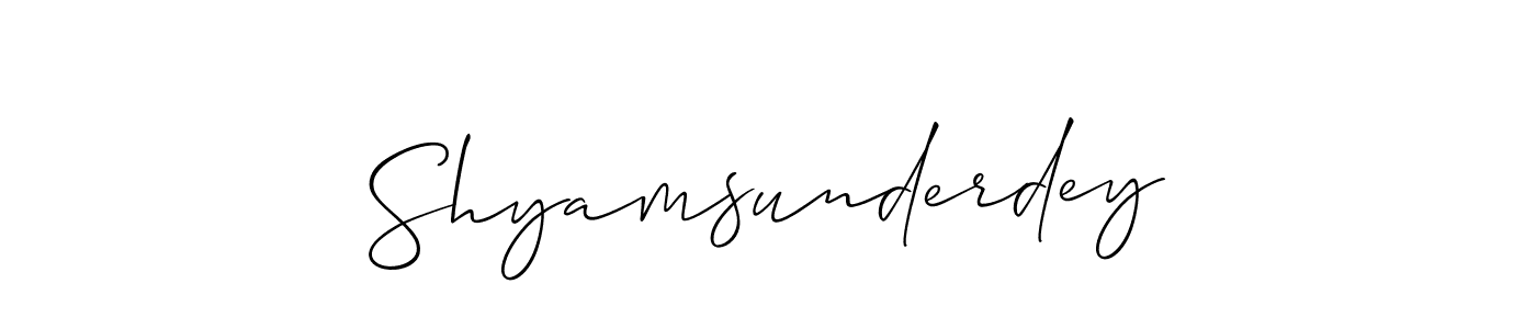 Here are the top 10 professional signature styles for the name Shyamsunderdey. These are the best autograph styles you can use for your name. Shyamsunderdey signature style 2 images and pictures png