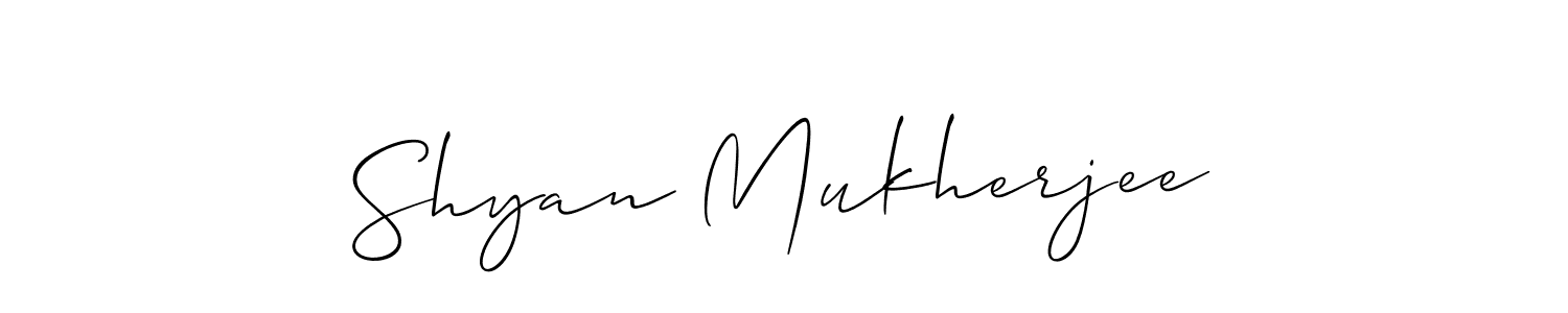 Make a beautiful signature design for name Shyan Mukherjee. Use this online signature maker to create a handwritten signature for free. Shyan Mukherjee signature style 2 images and pictures png