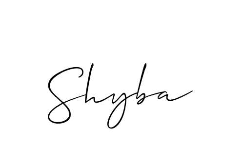 How to make Shyba name signature. Use Allison_Script style for creating short signs online. This is the latest handwritten sign. Shyba signature style 2 images and pictures png