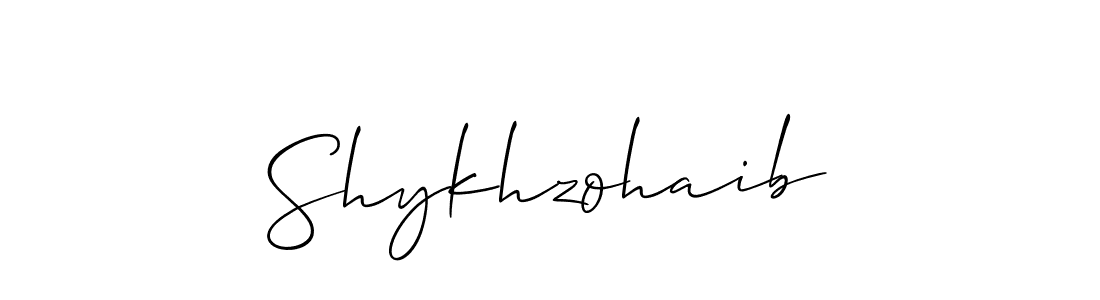 Make a beautiful signature design for name Shykhzohaib. Use this online signature maker to create a handwritten signature for free. Shykhzohaib signature style 2 images and pictures png