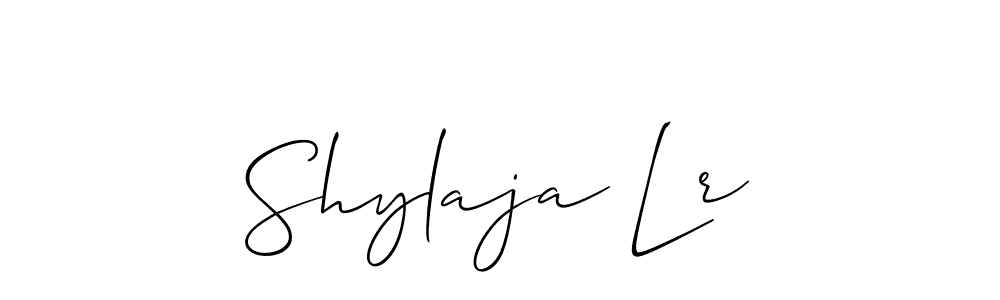 You can use this online signature creator to create a handwritten signature for the name Shylaja Lr. This is the best online autograph maker. Shylaja Lr signature style 2 images and pictures png