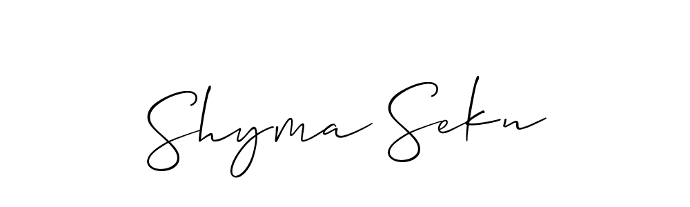 Here are the top 10 professional signature styles for the name Shyma Sekn. These are the best autograph styles you can use for your name. Shyma Sekn signature style 2 images and pictures png